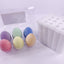 Easy to Hold Chalk Bundle - 20 White Giant Chalk Sticks and 6 Coloured Egg Chalks for Kids