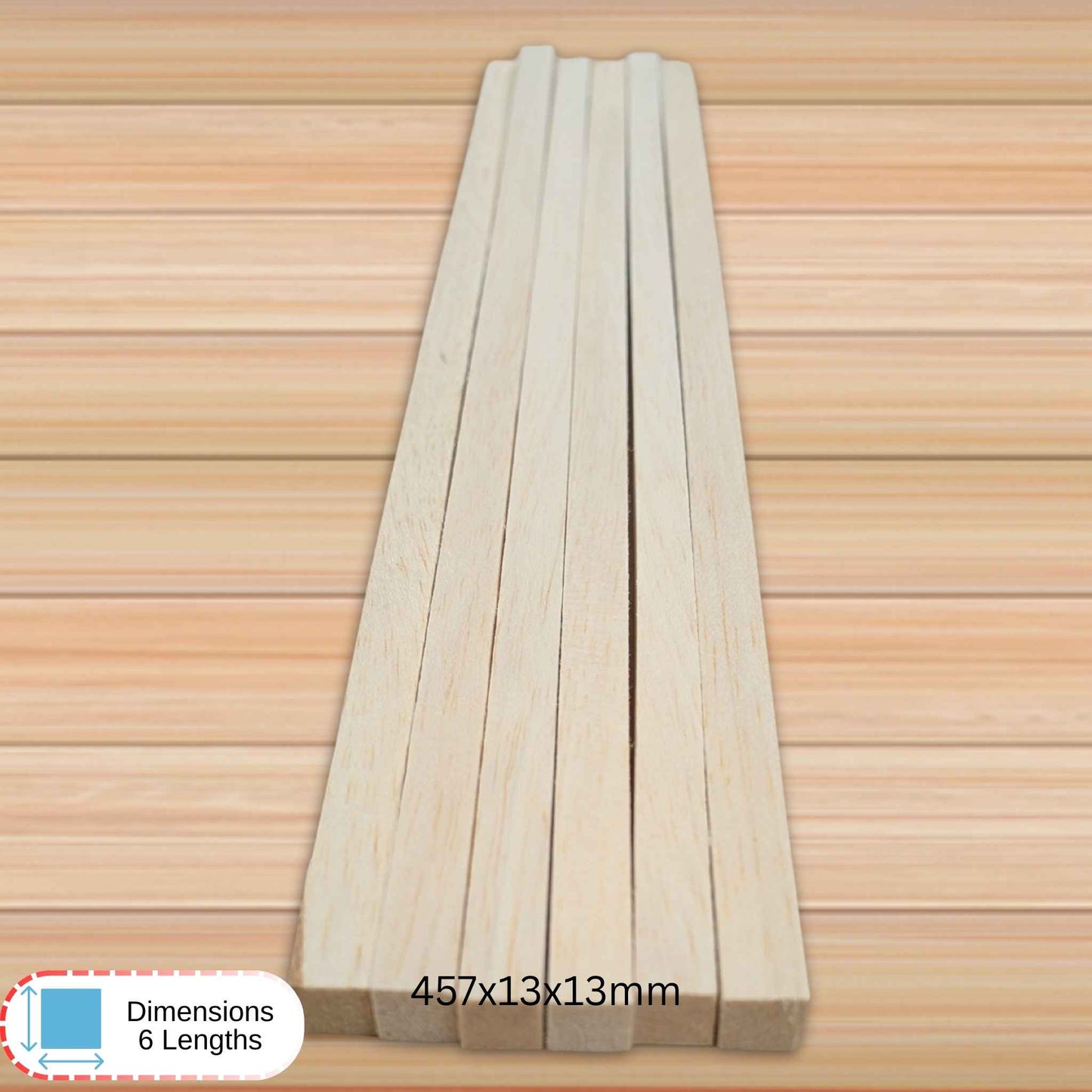 Balsa Wood Variety Pack – Ideal for Crafts & Models