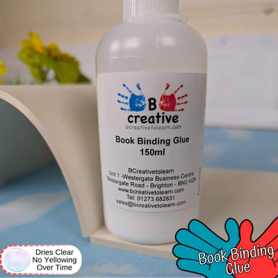 Book Binding PVA Glue 150ml – Flexible Strong Adhesive for Bookbinding, Paper & Crafts
