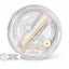 Photo slot inside DIY snow globe for a picture or drawing