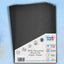A4 100% Recycled Black Sugar Paper 100gsm