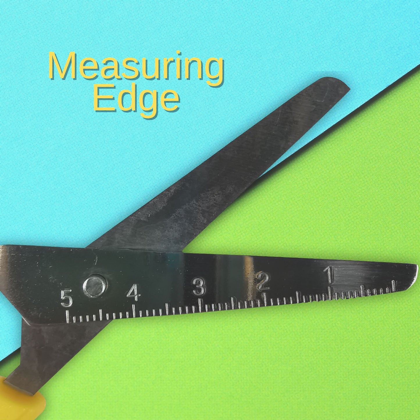 Left Handed Children's Scissors Ruler Edge Rounded Tip Safety Scissors
