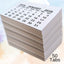 White Stitched Calendar Tabs Pads 2026