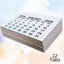 White Stitched Calendar Tabs Pads 2026