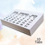 White Stitched Calendar Tabs Pads 2026
