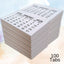 White Stitched Calendar Tabs Pads 2026