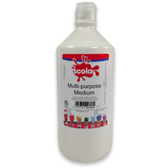 Scola PVA Medium Glue 1ltr Bottle