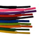 10 Thick Coloured Threading Laces 1m