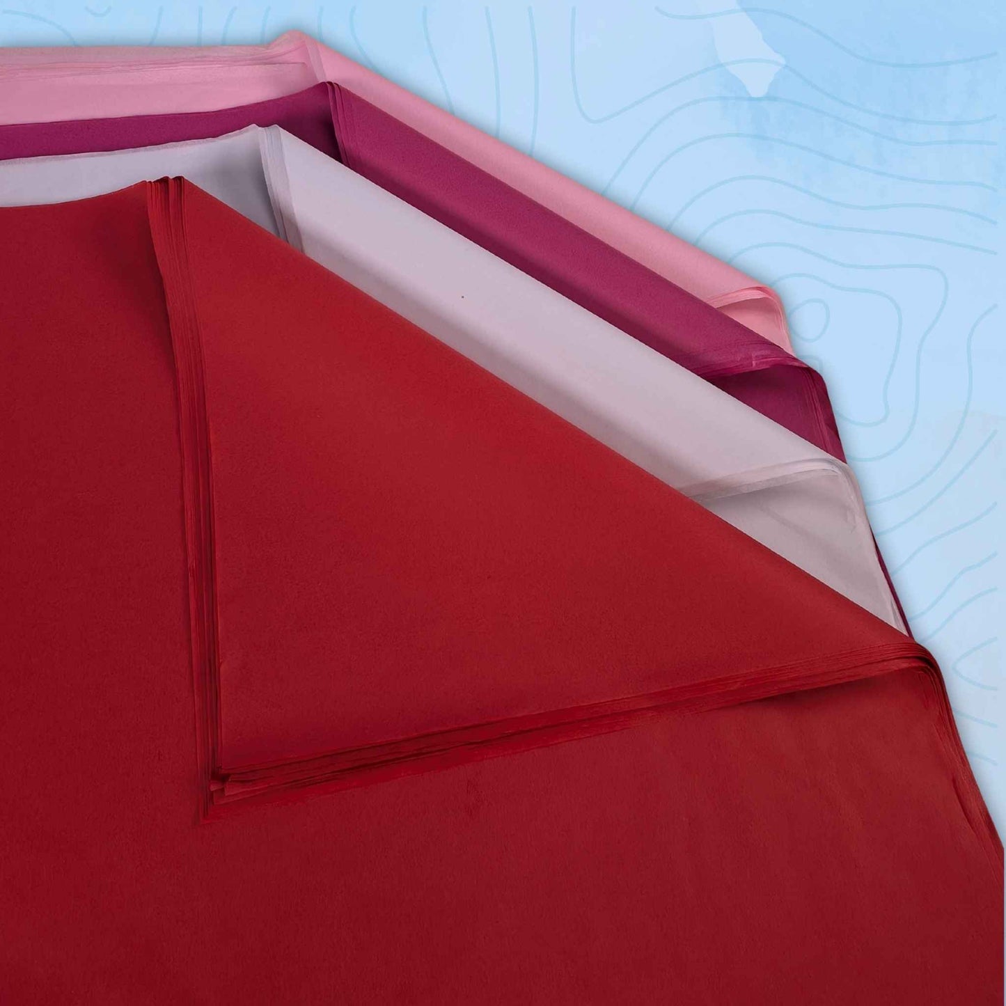 Valentines & Mothers Day Tissue Paper Pack Large Sheets