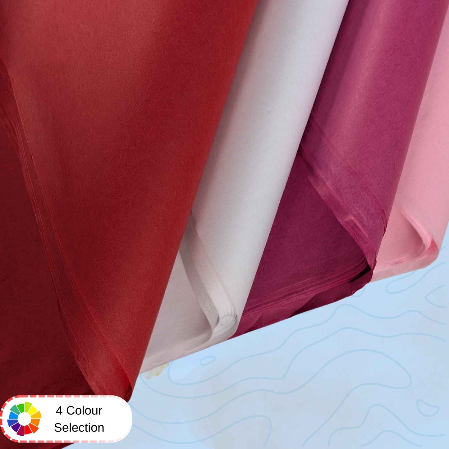 Valentines & Mothers Day Tissue Paper Pack Large Sheets