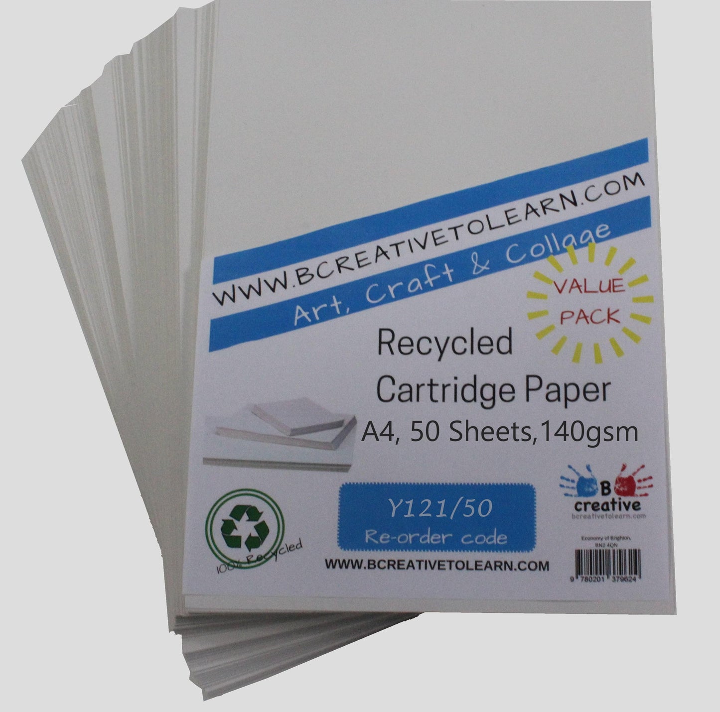 100% Recycled A4 Cartridge Paper 140gsm Choose Quantity