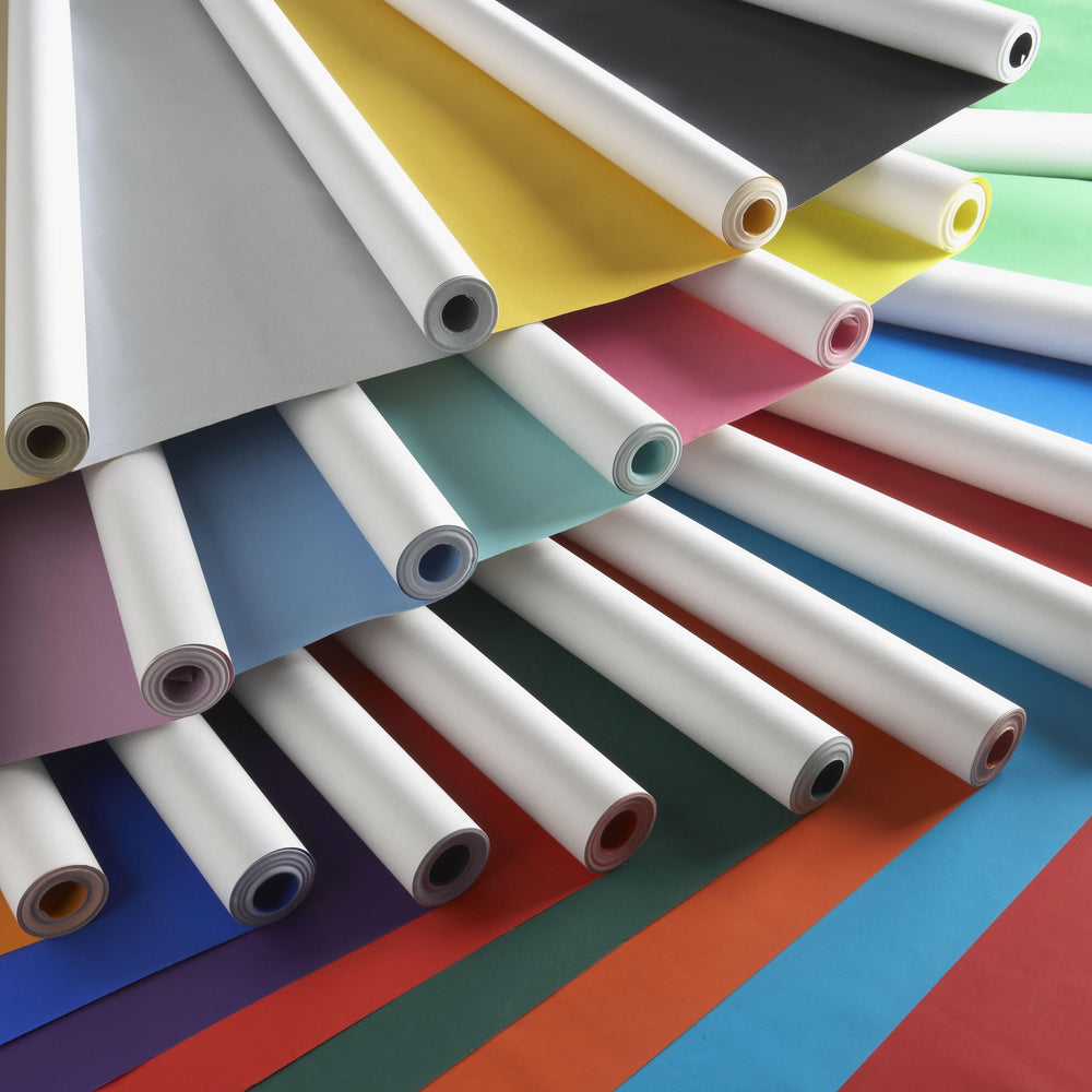 50m x 76.3cm Poster Roll Single Colours