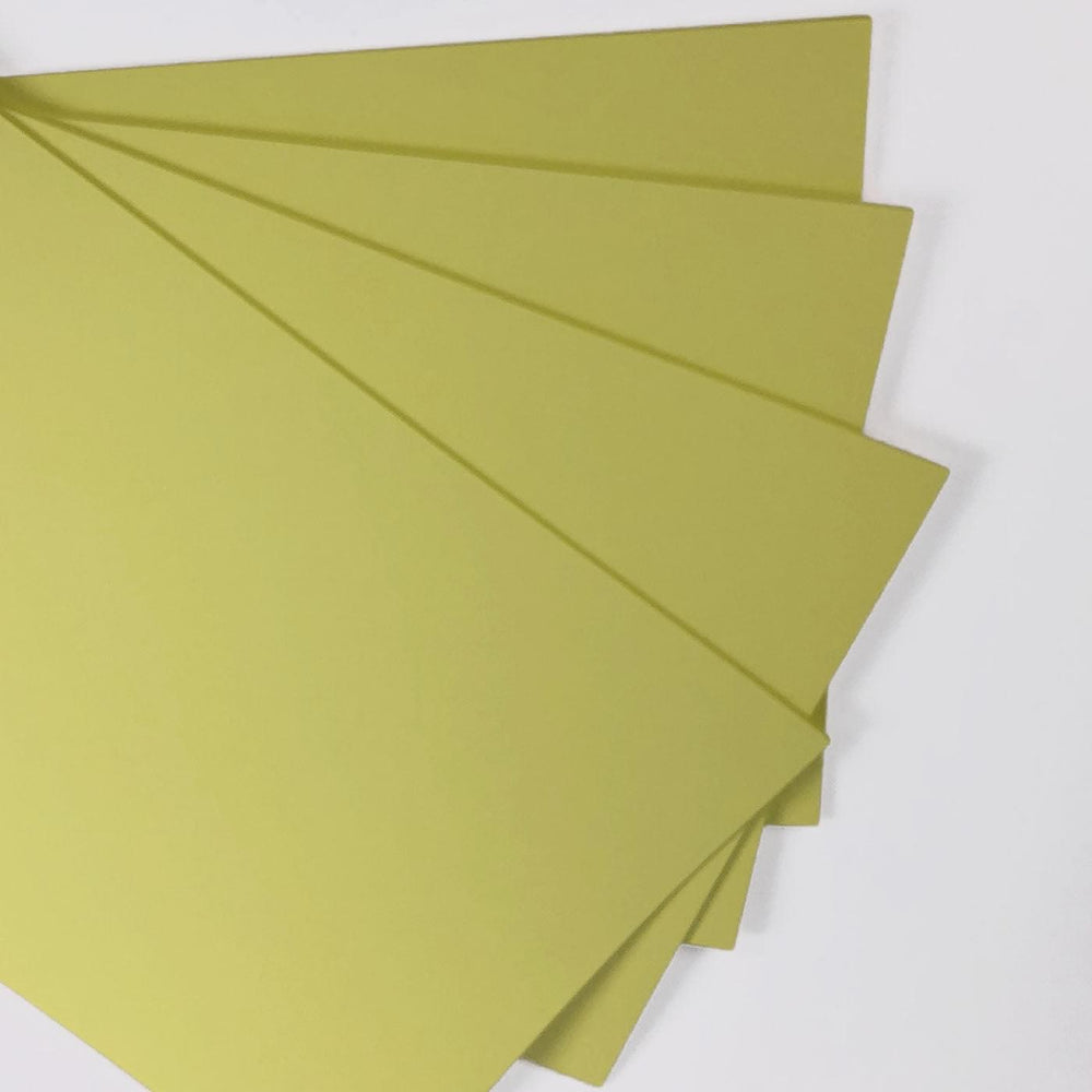 10 Sheets Daffodil Yellow SRA3 Card 160gsm
