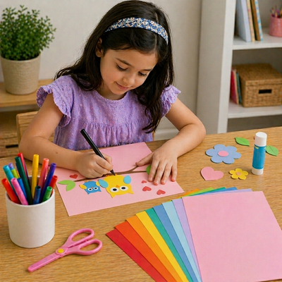 Smooth A4 Craft Card 160gsm 100 Sheets Choose Colour