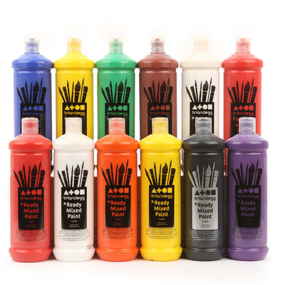 Brian Clegg Ready Mix Paint 600ml Individual Colours