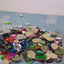 Acrylic Jewels & Gemstones 70-454g Classroom Craft Pack - Flat Backed