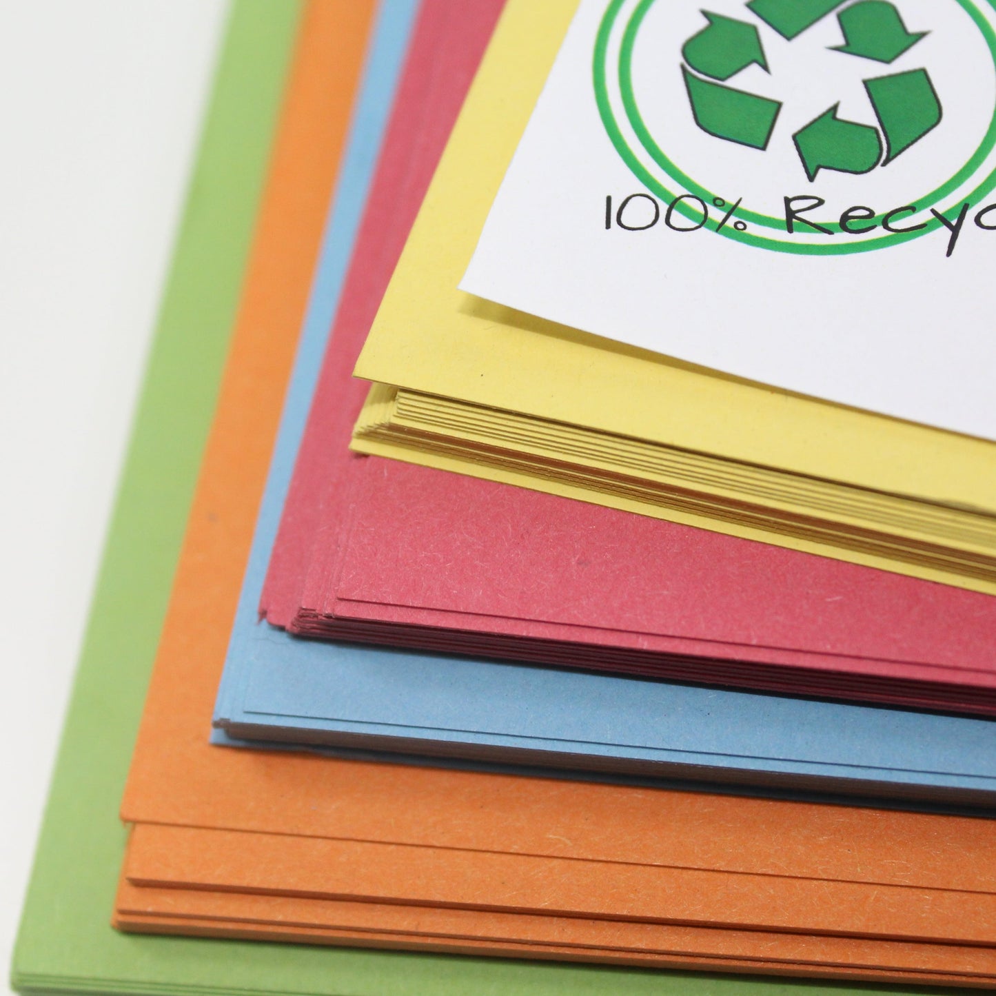 100% Recycled A5 Brite Colour Card 285gsm 100 Sheets
