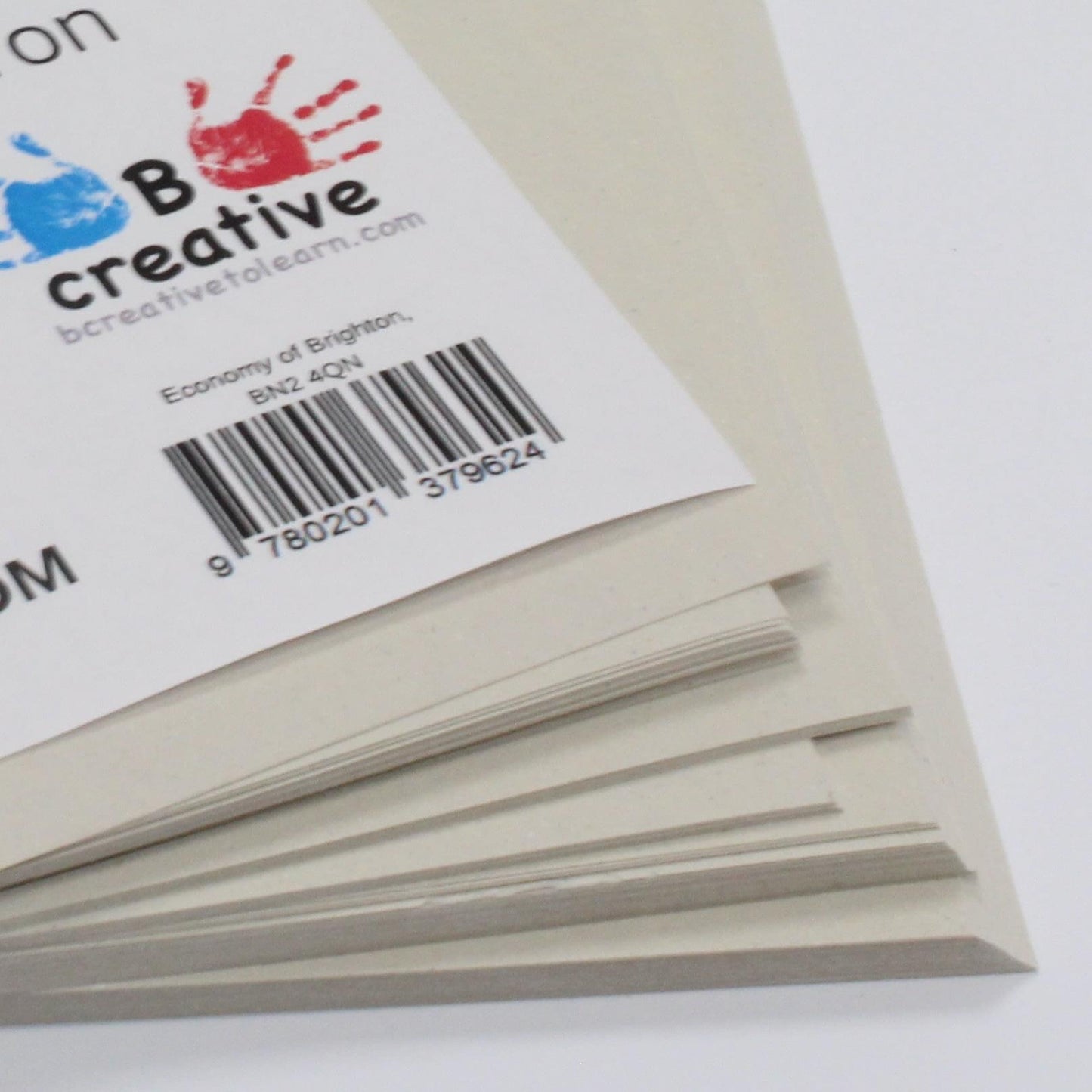 100% Recycled A2 White Card 180gsm