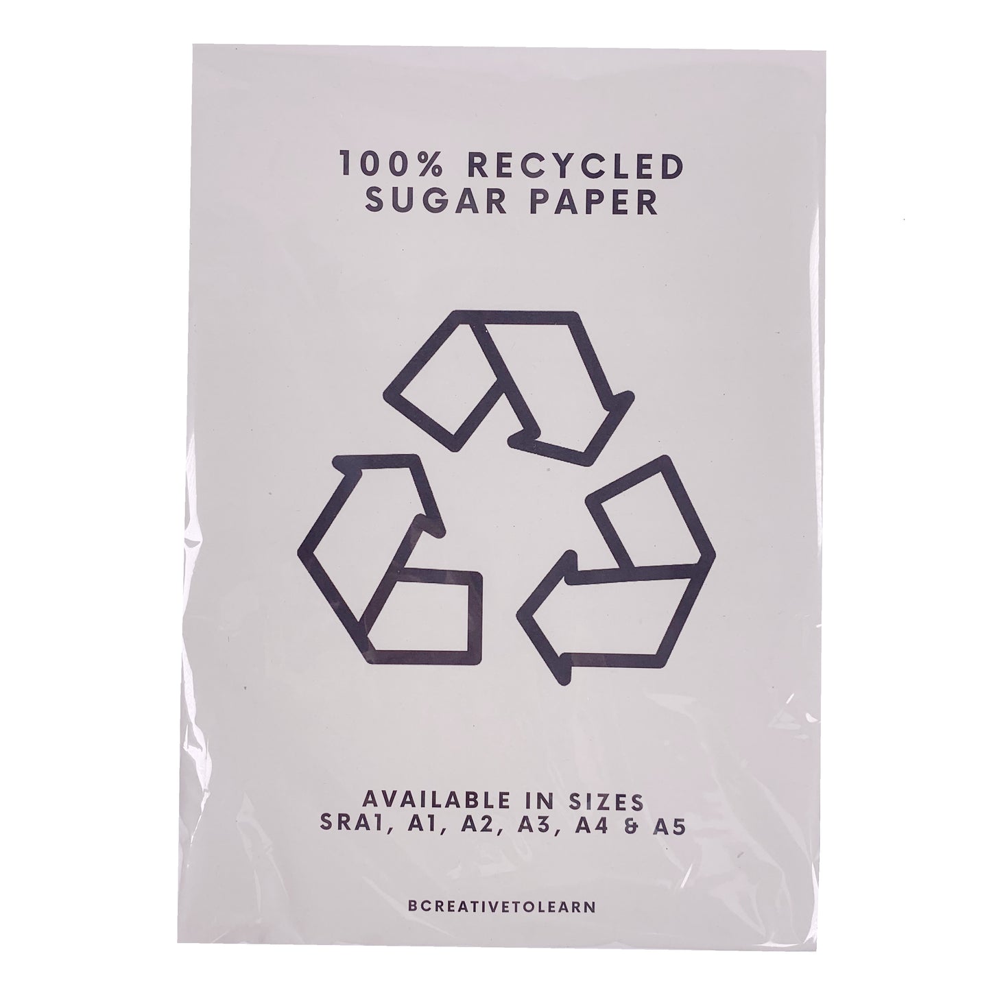 A1 Recycled White Sugar Paper 100gsm Choose Quantity