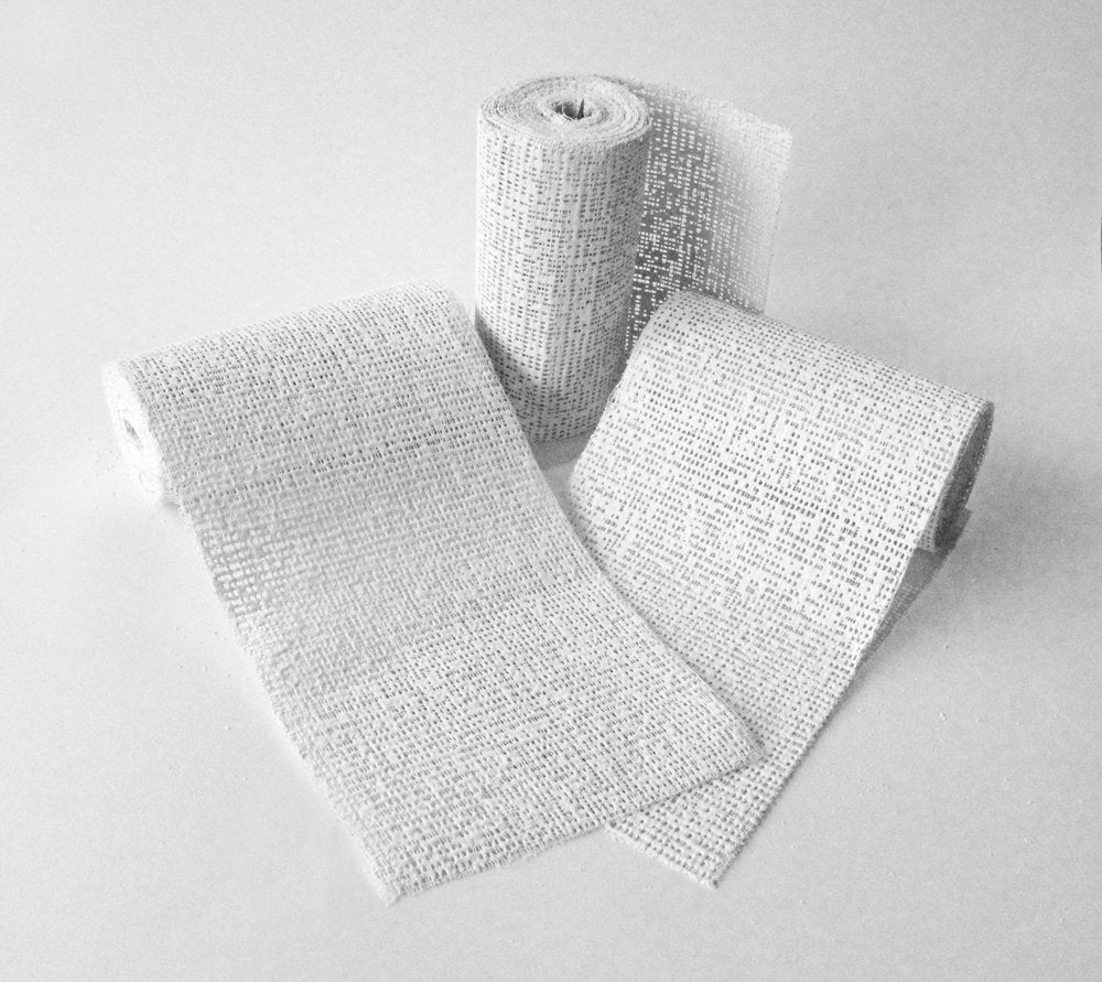 White Fast Drying Mod Roc 8cm x 3m Pack of 16 Rolls
