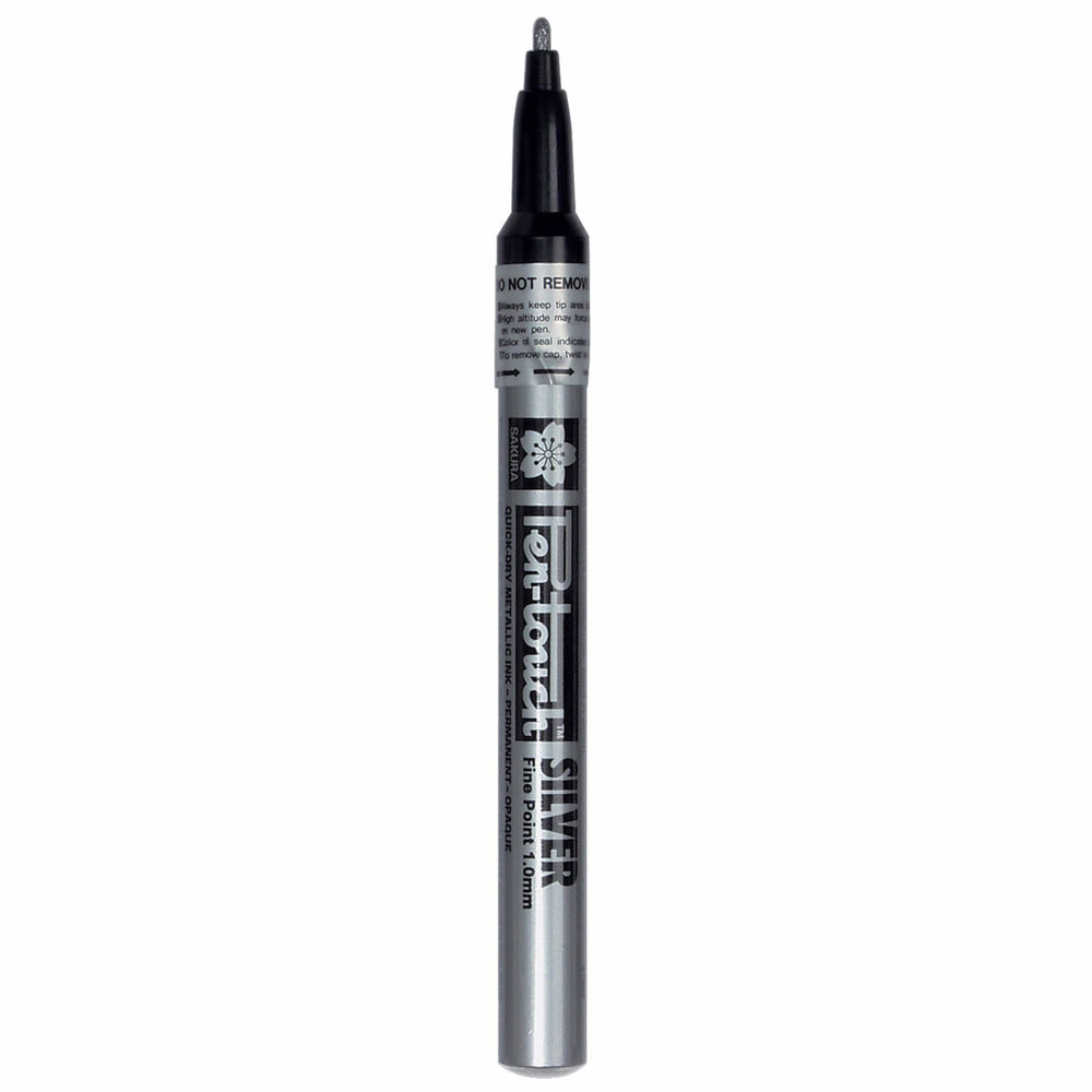 Metallic Paint Pen Silver Fine Nib