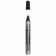 Metallic Paint Pen Silver Broad Nib