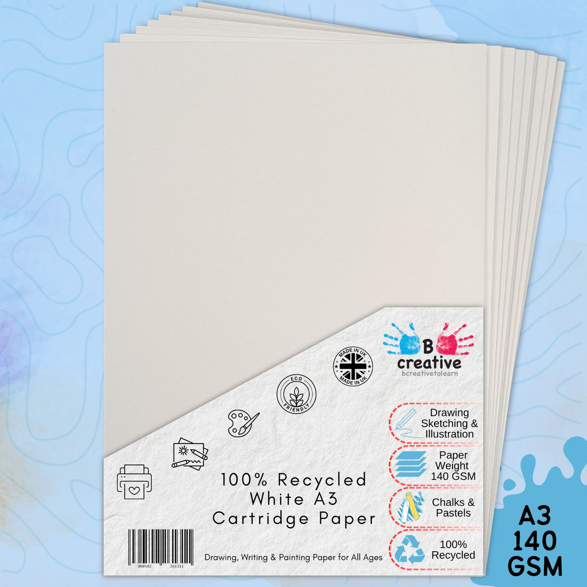 Recycled A3 Cartridge paper