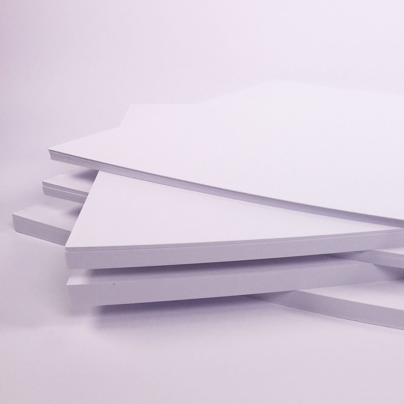 A4 white card sheets