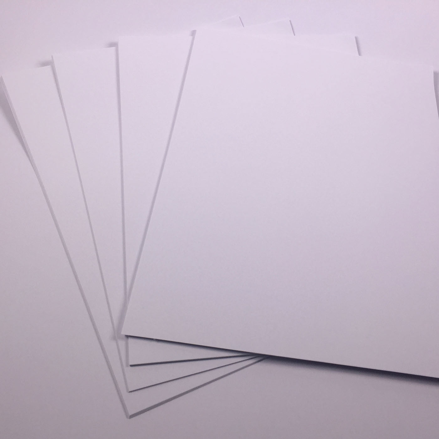 supersize smooth uncoated card
