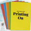 A4 Bright Assorted Coloured 160gsm Card Pack 250 Sheets