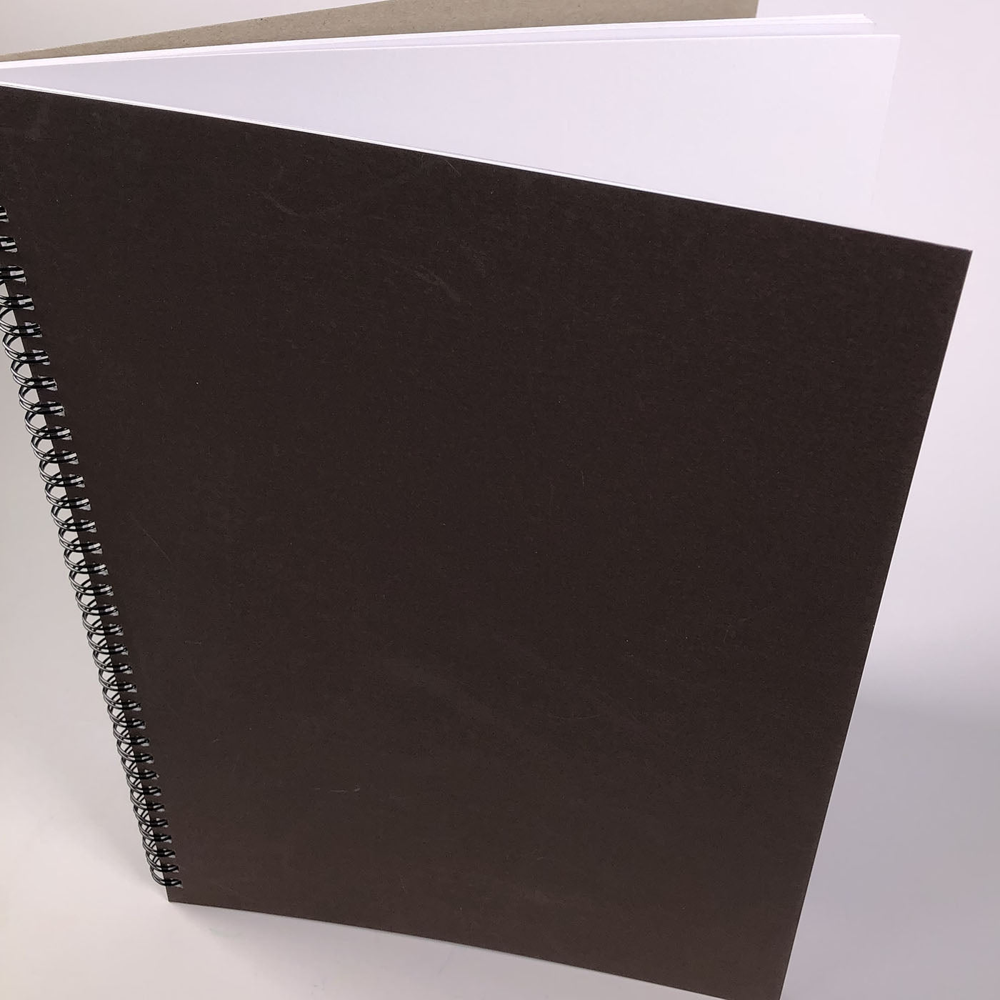 Scrap Books perfect for displaying Topic Work - Black Cover 20 White Pages