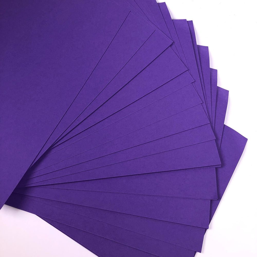 A4 Purple Card 25 Sheets 160gsm