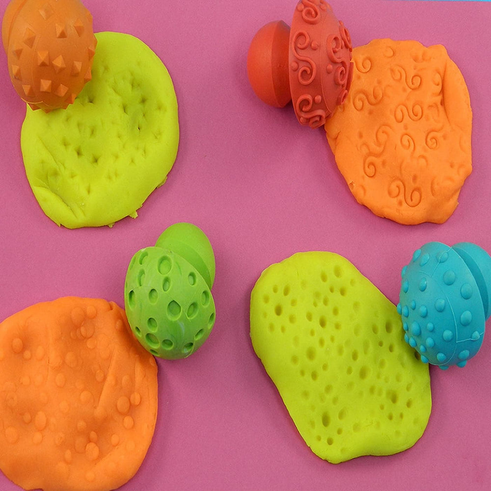 Soft Grip Hemispherical Pattern Stampers Pack of 4