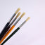 Assorted Colour Round Tip Hog Bristle Brushes Size 18 Choose Quantity