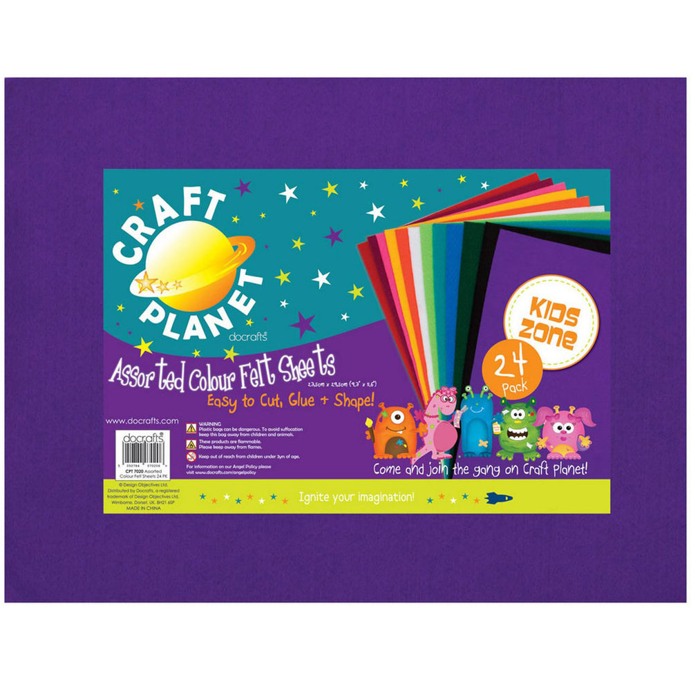Acrylic Felt Sheet Pack