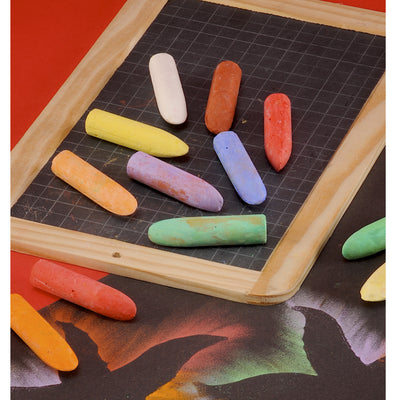 Box of 8 Chunki Chalks, 8 Colours