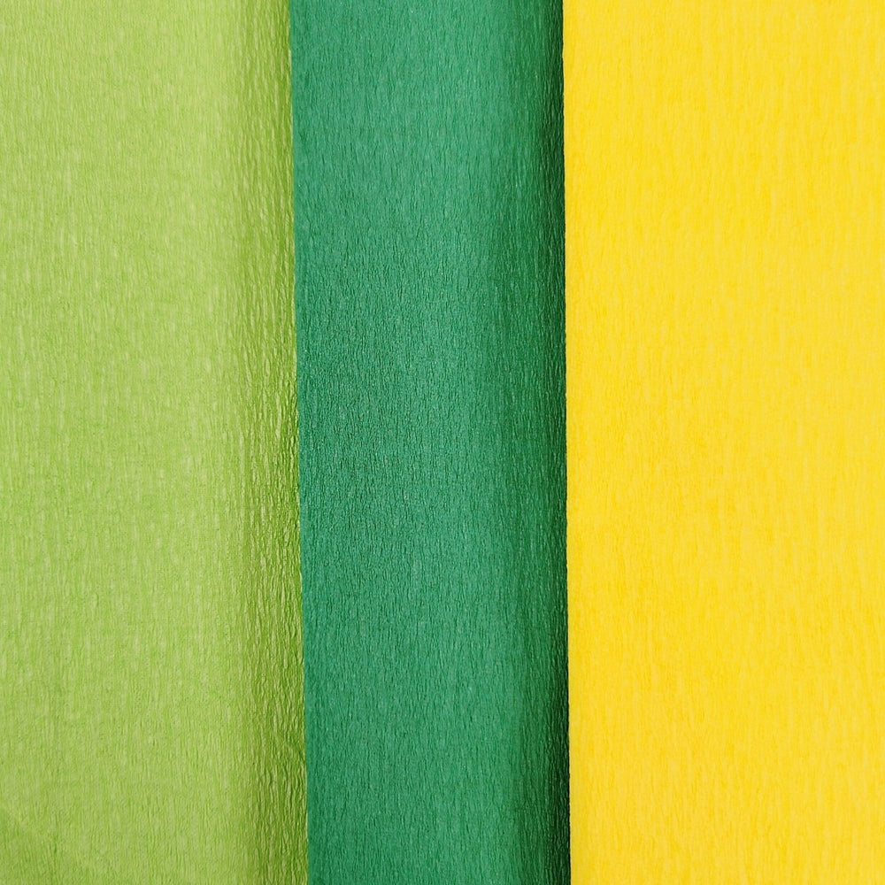 12 Easter Crepe Paper Sheets 3 Colours For Crafting Paper Streamers Paper Flowers 50cmx300cm long
