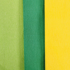12 Easter Crepe Paper Sheets 3 Colours For Crafting Paper Streamers Paper Flowers 50cmx300cm long