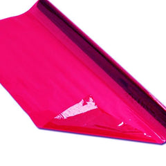 Pink Cellophane Roll - Translucent, 50cm x 4.5m, 24gsm