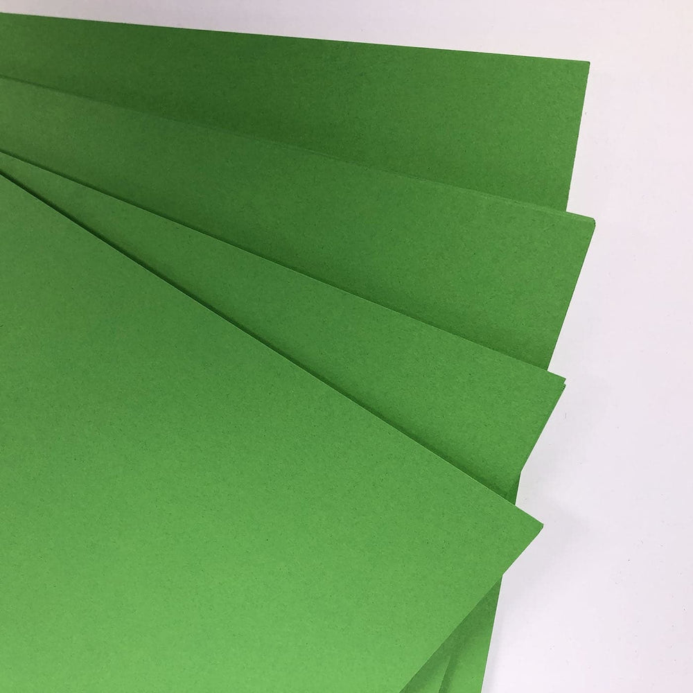 SRA2 Large Green Coloured Card 160gsm 10 Sheets
