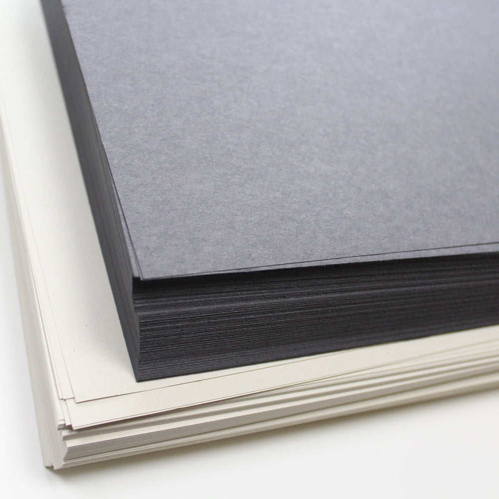 Recycled A2 Black and White Sugar Paper 100gsm 250 Sheets