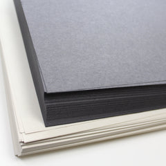 Recycled A4 Black and White Sugar Paper 100gsm 250 Sheets