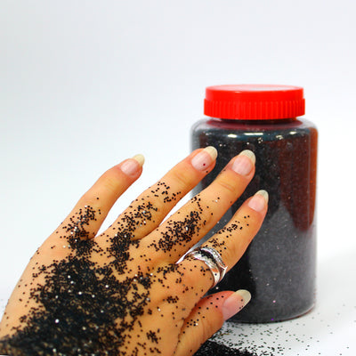 Glitter in shaker