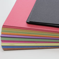 Recycled A2 and A3 Bright and Black Sugar Paper Pack 100gsm 1250 Sheets