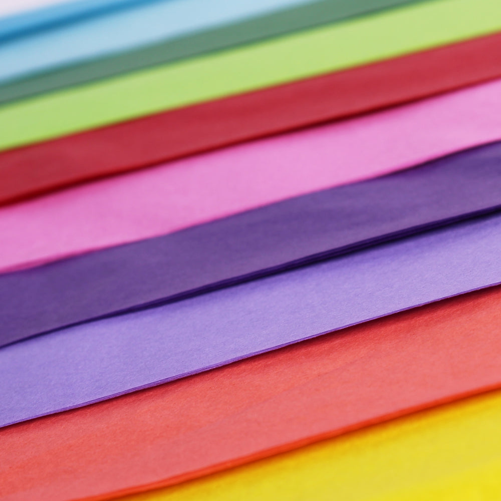 Multi Coloured Tissue Paper Selection