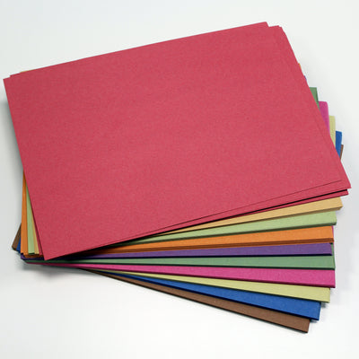Recycled Bright colour sugar paper