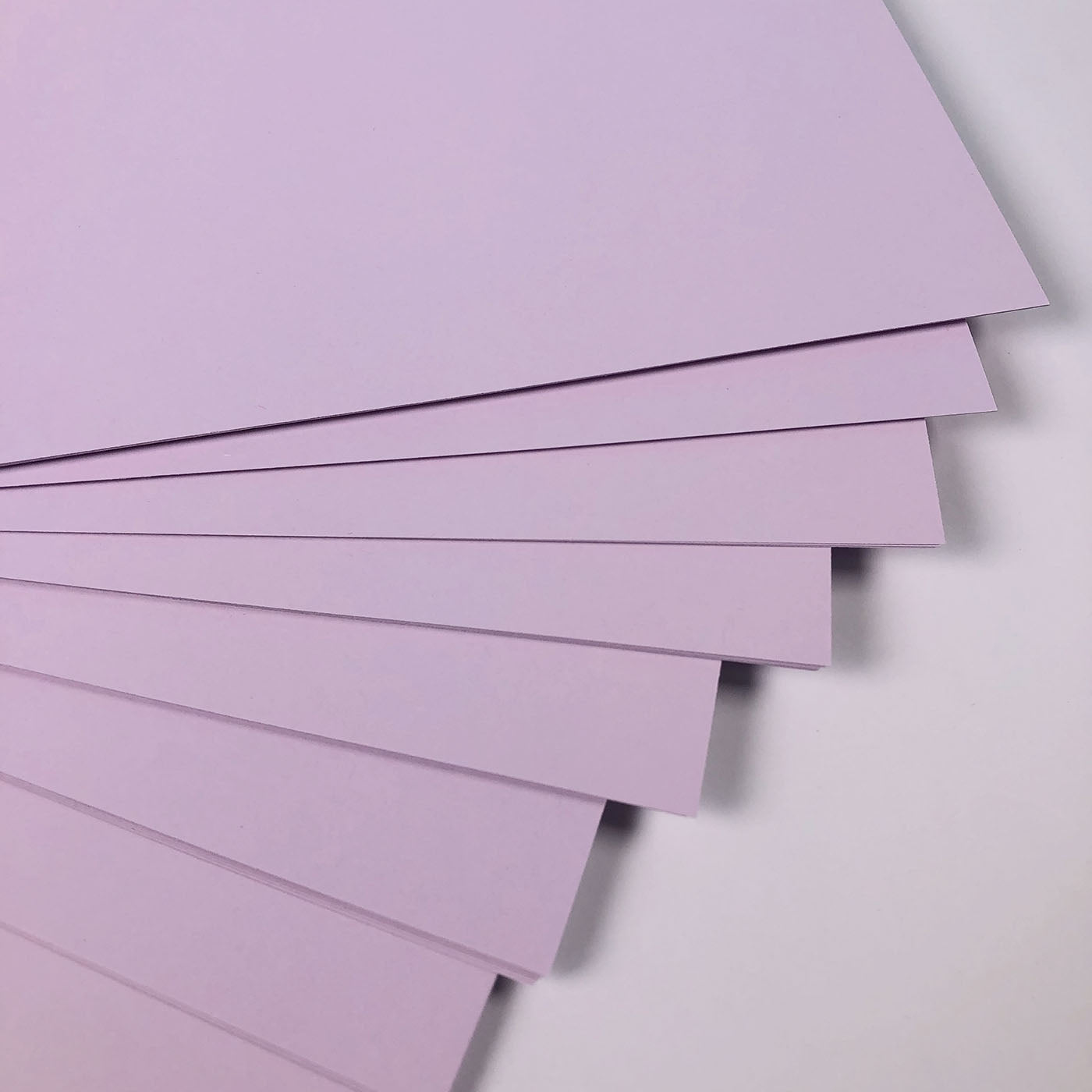 lilac 10 sheets card