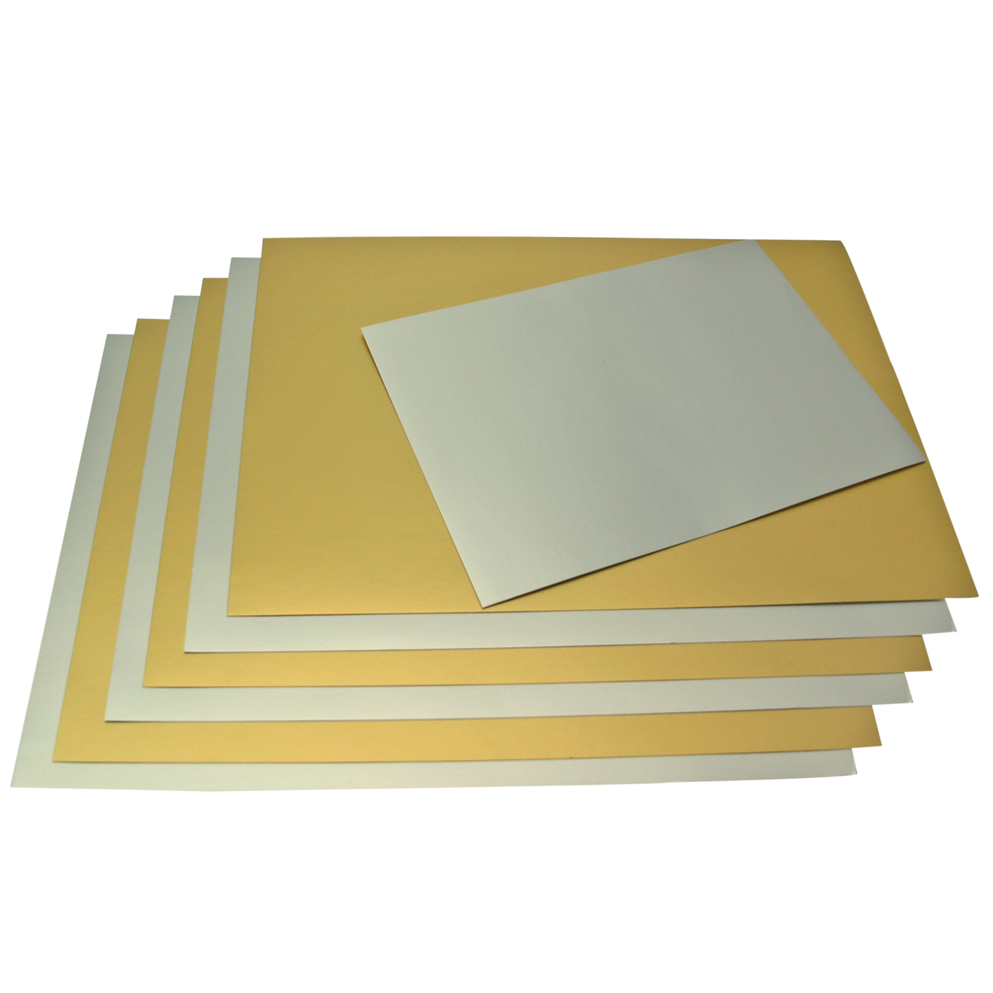 A4 Gold and Silver card Mix 8 Sheets