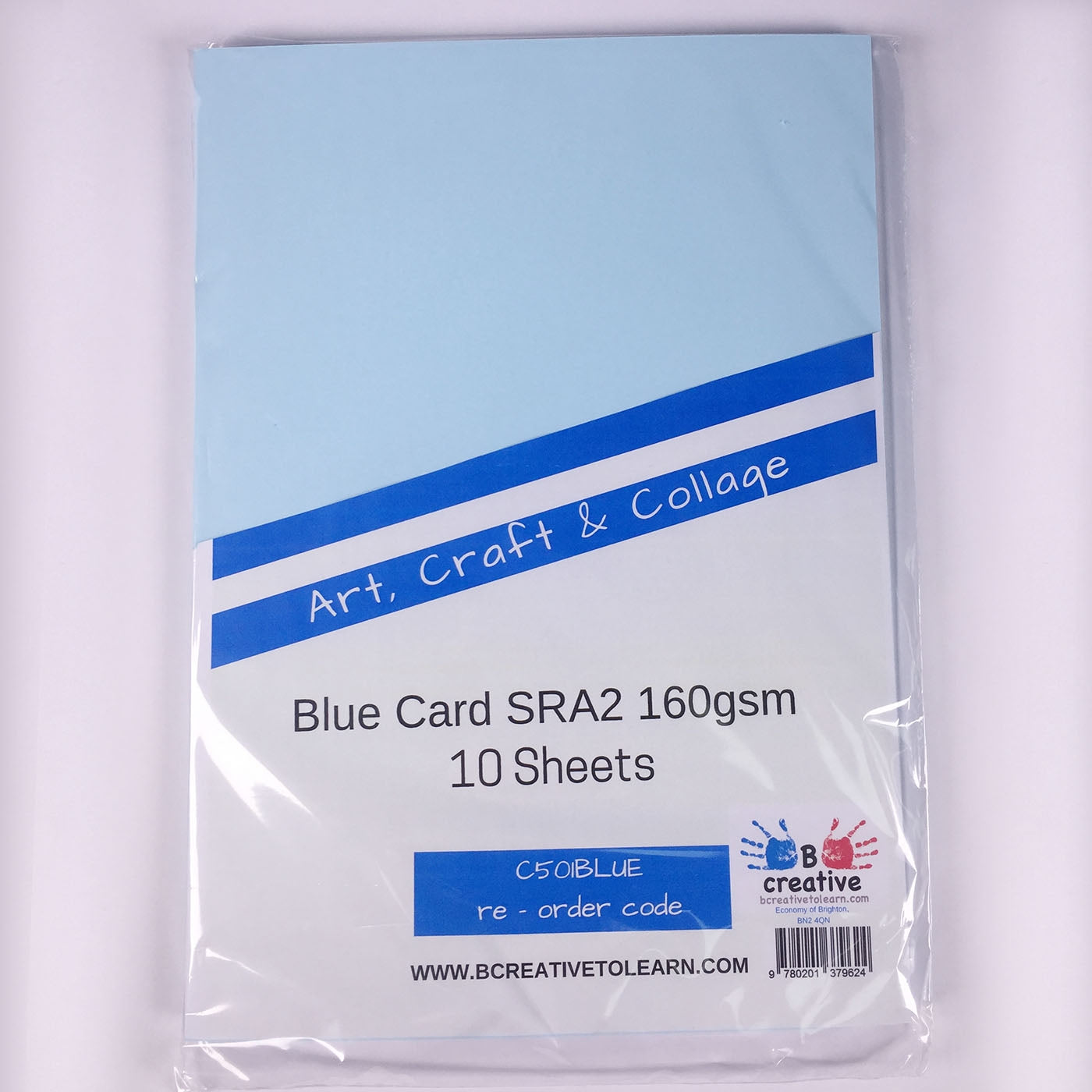 SRA2 10 sheets light blue
