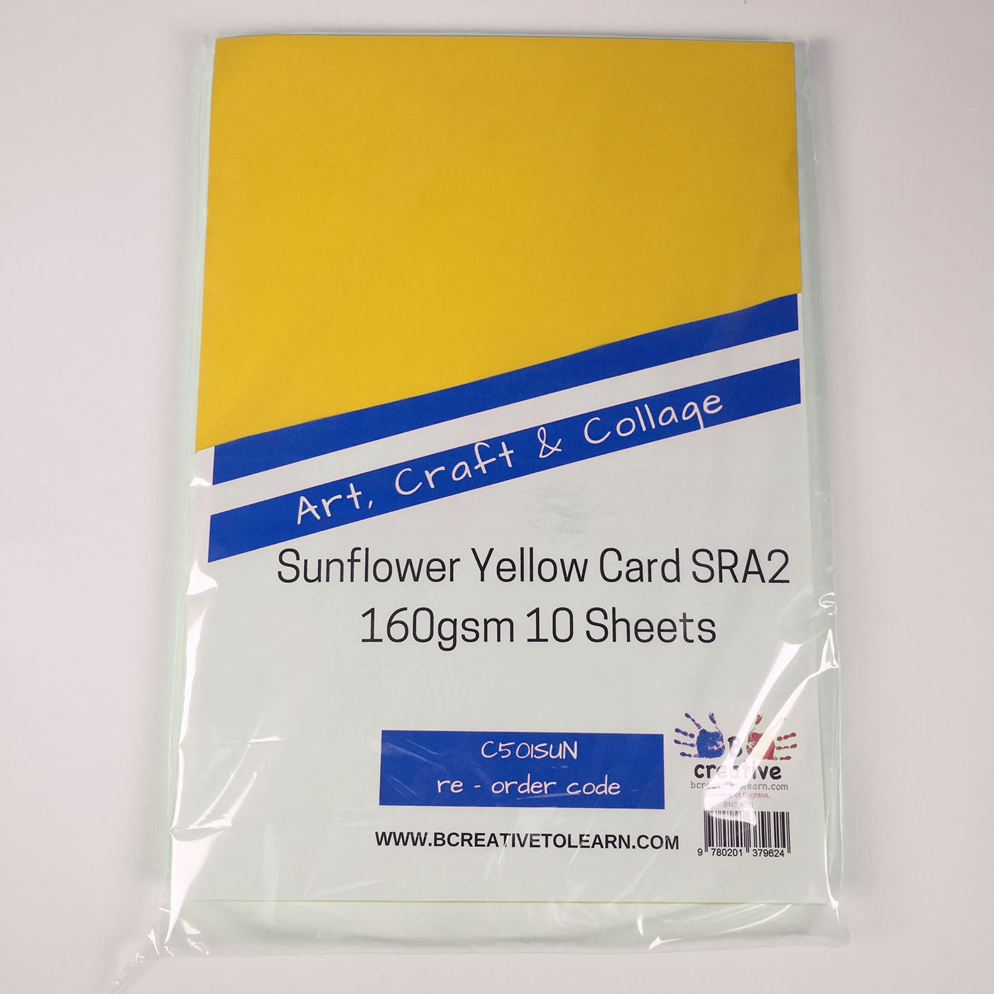 10 sheet pack yellow card